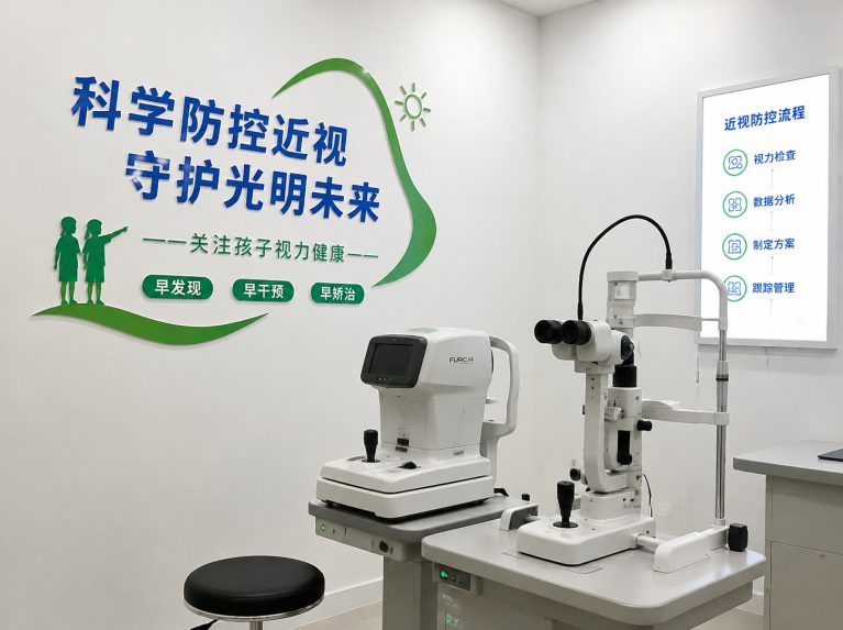 儿童近视防控眼镜验配